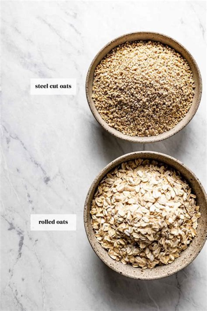 Can steel oats be substituted for rolled oats
