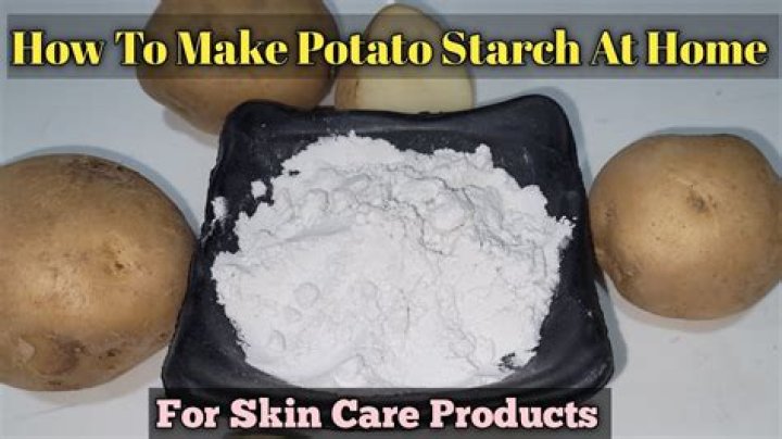 Can you make potato starch at home?