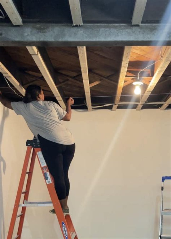Can you paint unfinished basement ceiling?