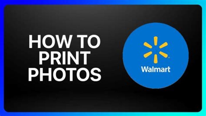 Can you print at Walmart?