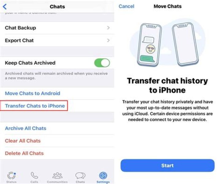 Can you transfer WhatsApp conversations to a new phone?