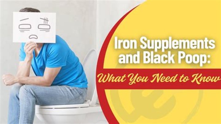 Do iron tablets make you poo more?