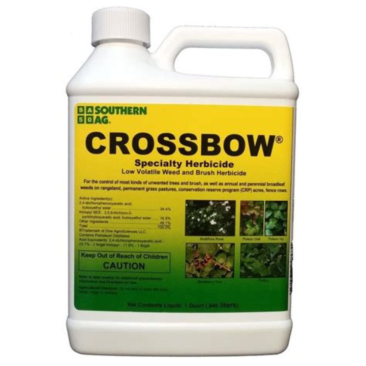 Does crossbow herbicide kill grass