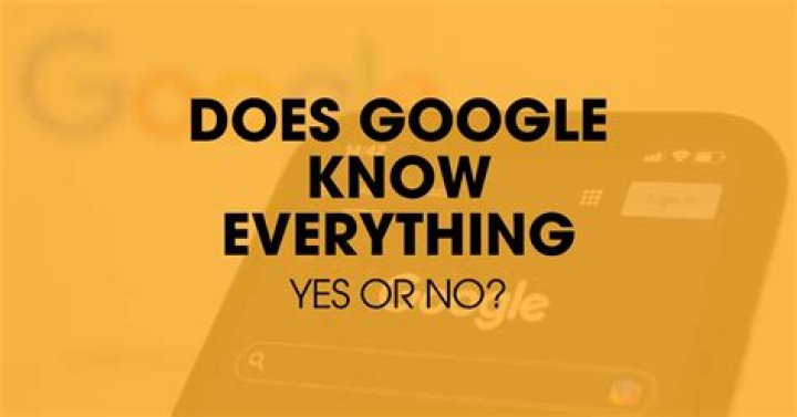 Does Google know too much?