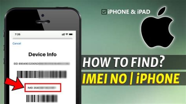 How do I find the IMEI on my iPhone 5?