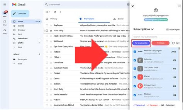 How do I get Pinterest to stop sending me emails?