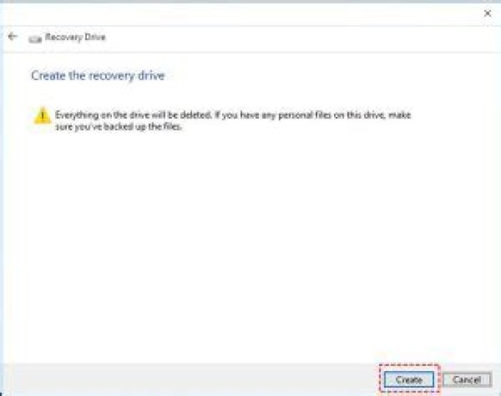 How do I make a recovery disk for ASUS?