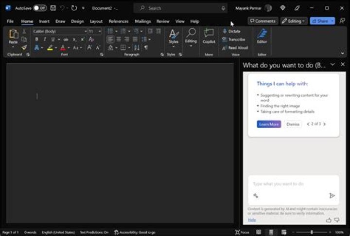 How do I use ginger software in Word?