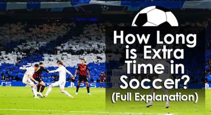 How do they decide extra time in soccer?