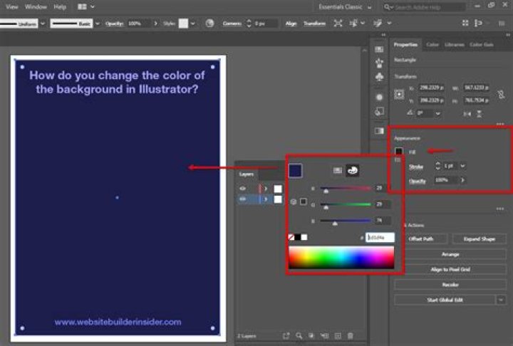 How do you change the background opacity?