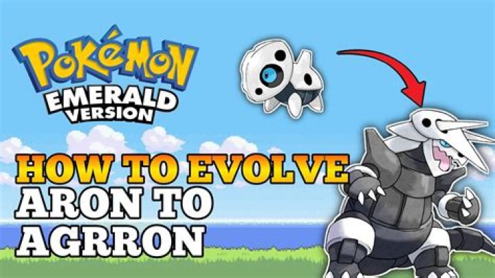 How do you evolve Lairon?