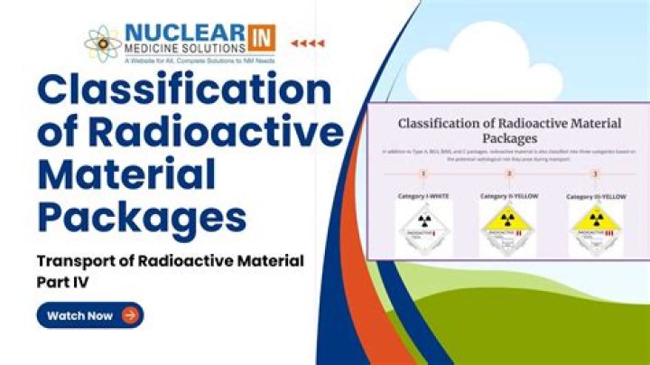 How do you label radioactive material?