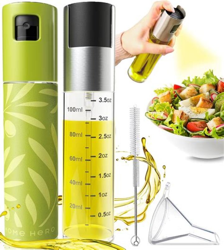 How do you make homemade olive oil spray?