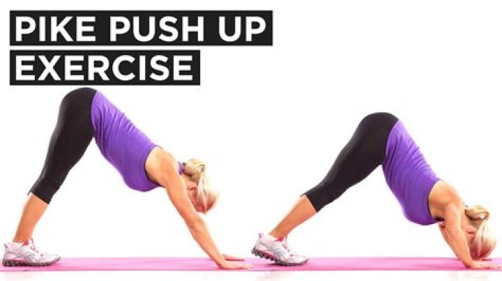 How do you make Pike push ups easier?