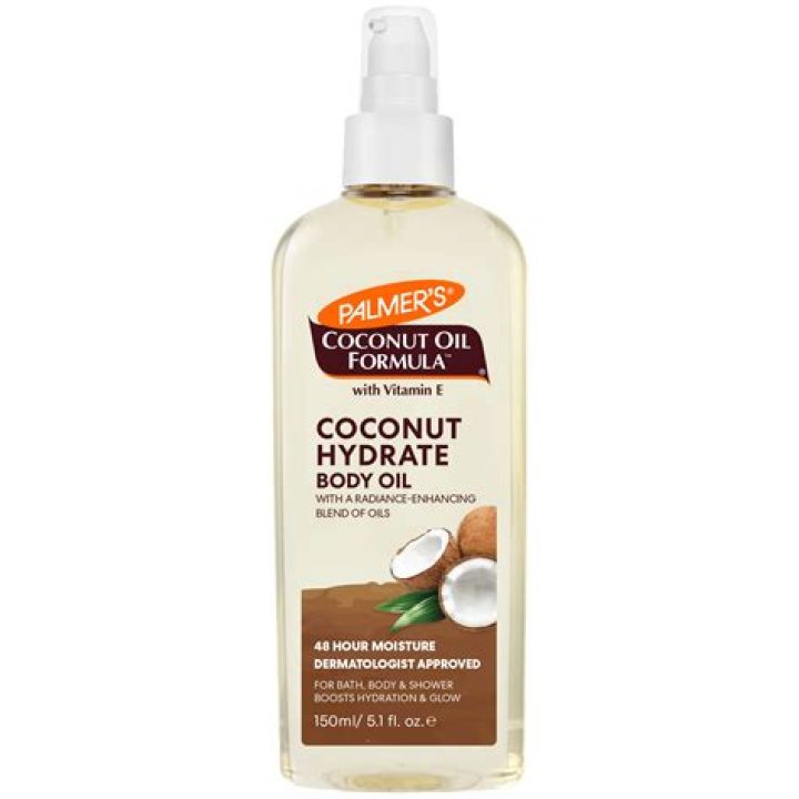 How do you moisturize your body with coconut oil?