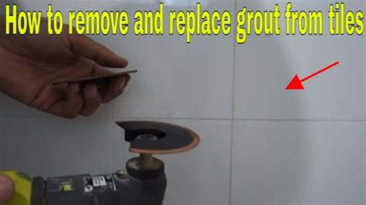 How do you remove hard grout stains?