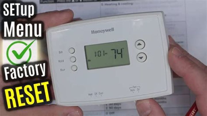 How do you reset a gas meter?