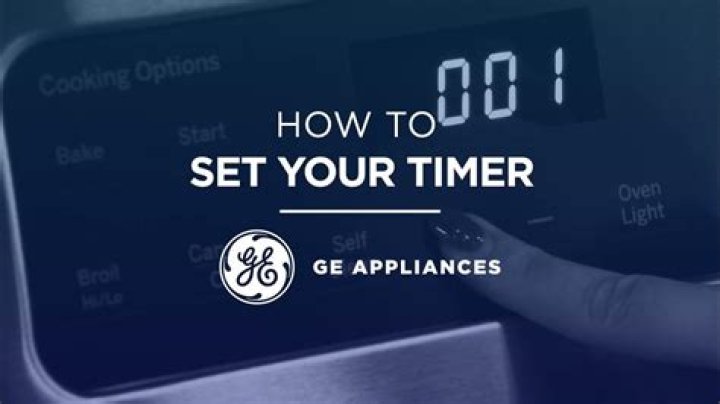 How do you set a GE timer?