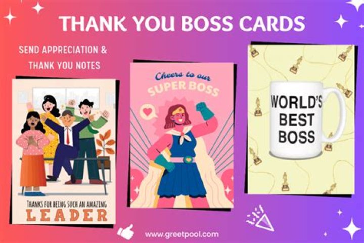 How do you tell a boss you appreciate them?