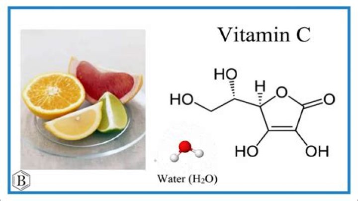 How does vitamin C dissolve in water