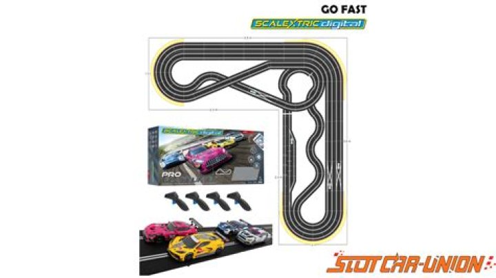 How fast does a Scalextric car go?