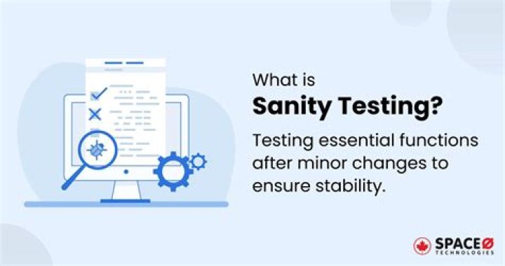 How is sanity measured?