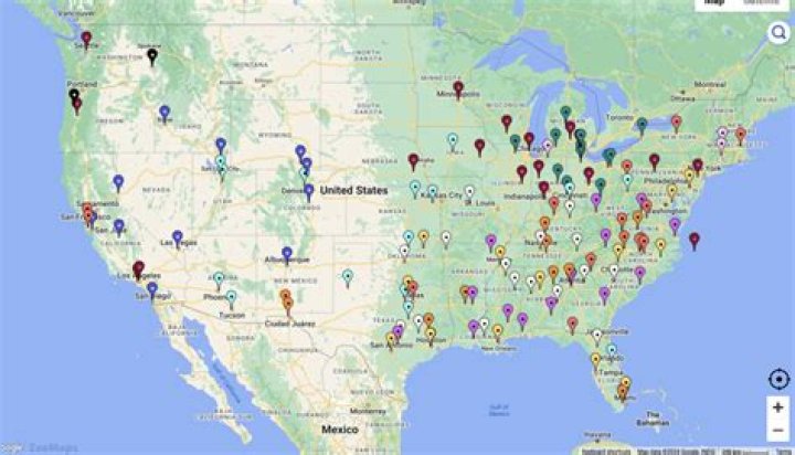 How many D1 locations are there?