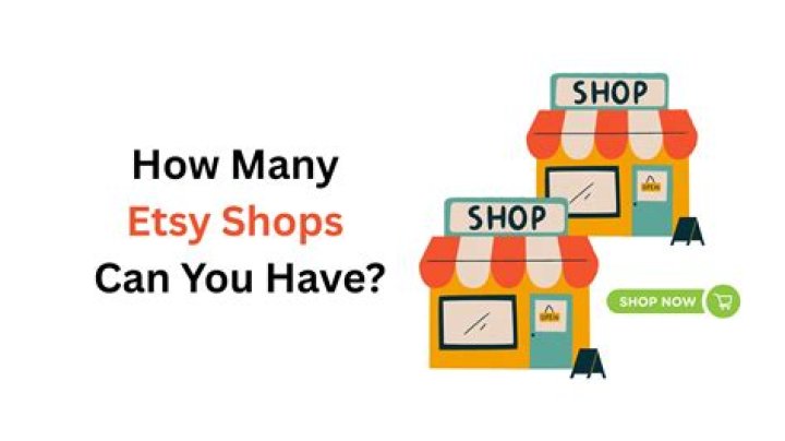 How many Etsy shops can you have?
