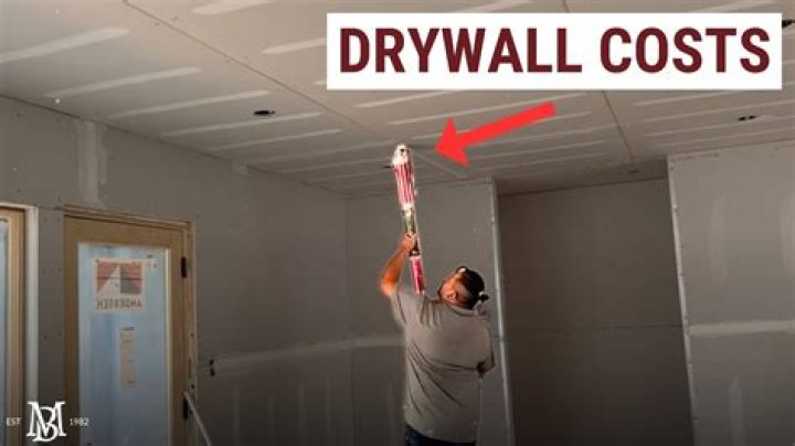 How much does it cost to replace a sheet of drywall?