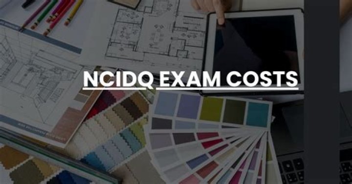 How much does it cost to take the Ncidq exam?