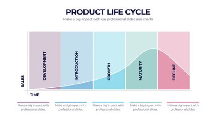 In which stage of the product life cycle do profits start to decline
