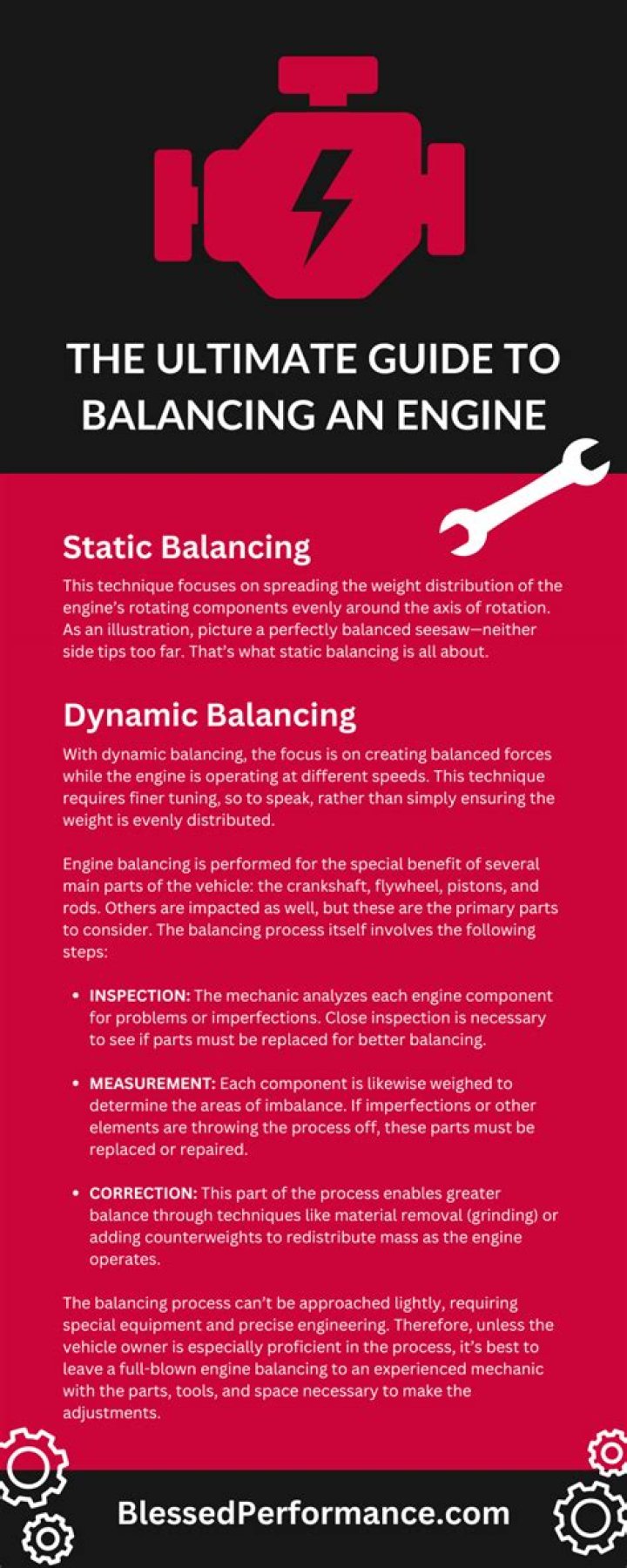 Is balancing an engine necessary?