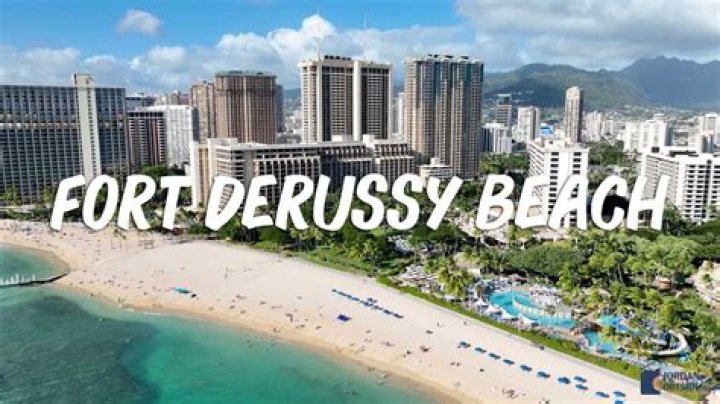 Is Fort DeRussy beach open to the public?