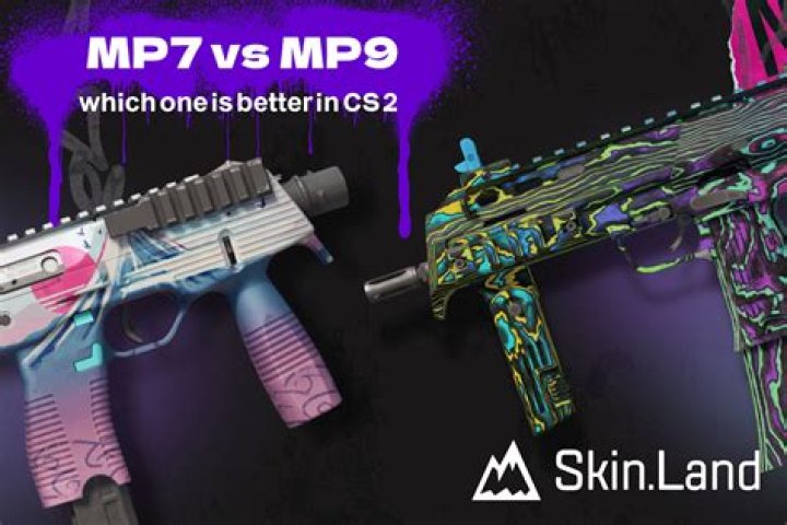 Is MP7 better than MP9 CSGO?
