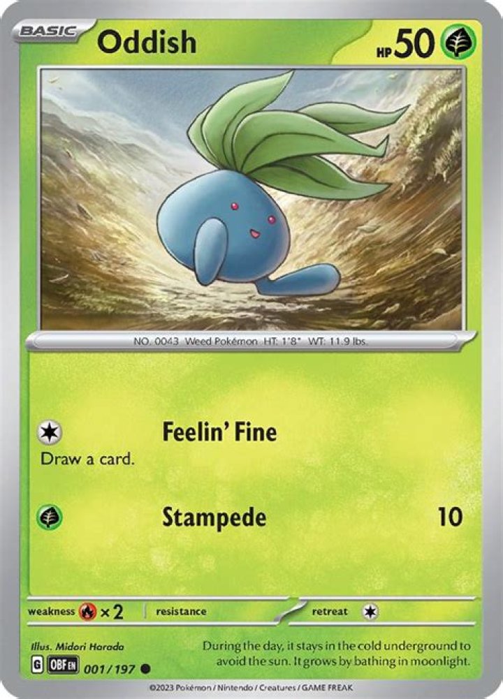 Is Oddish good in fire red?