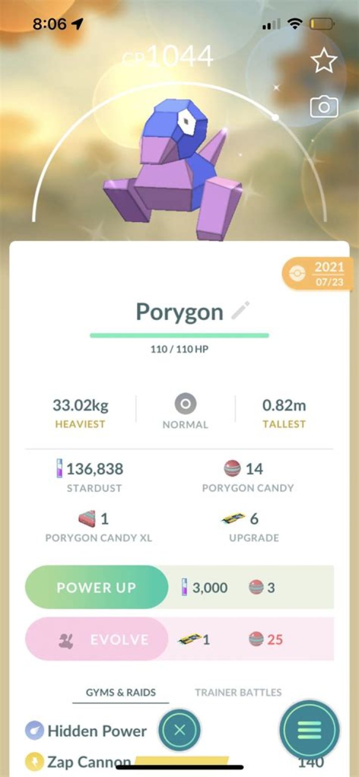 Is porygon good Pokemon go?