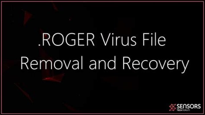 .roger Virus File (admin@spacedatas.com) – Remove It