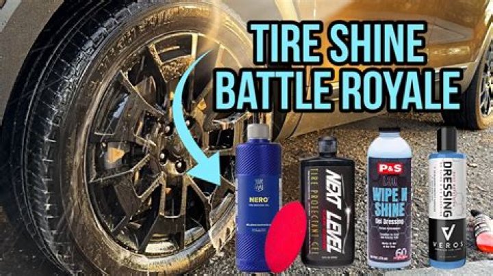 What's the best TYRE shine product?