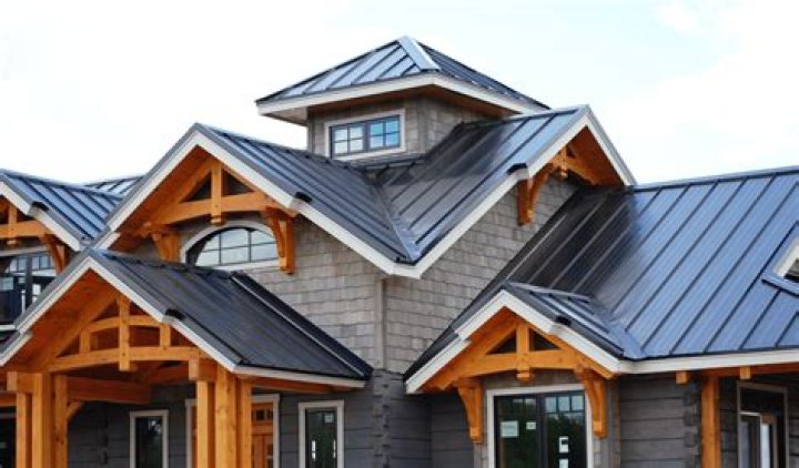 What are old metal roofs made of?