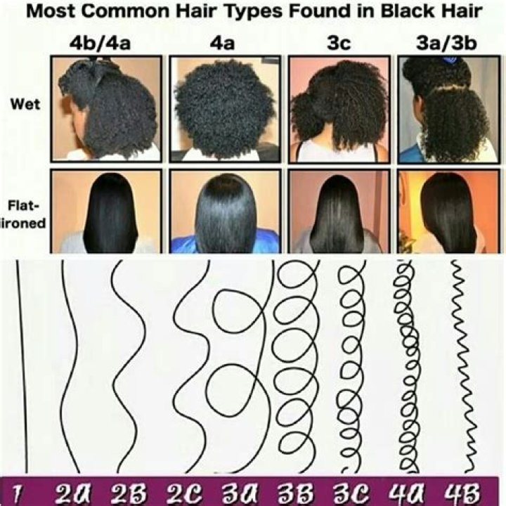 What are the different types of black hair?