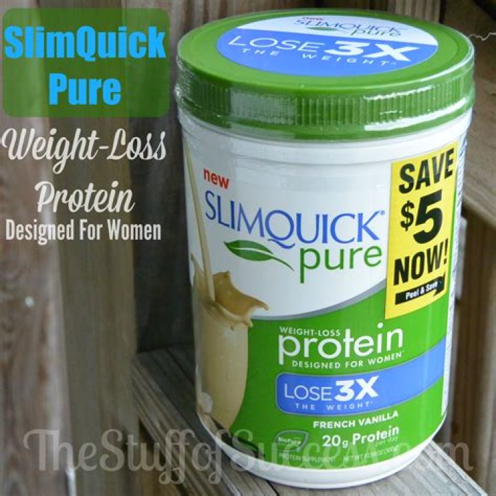 What are the ingredients in Slimquick pure?