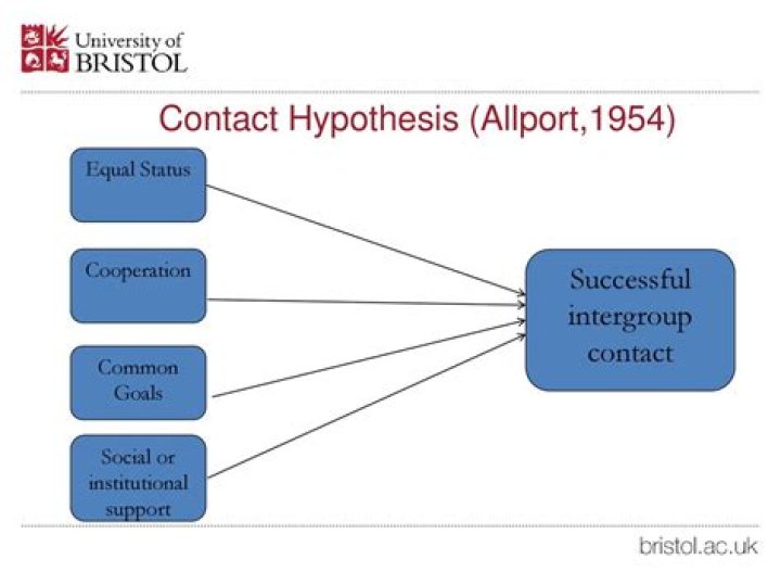 What are the principles of the Contact Hypothesis