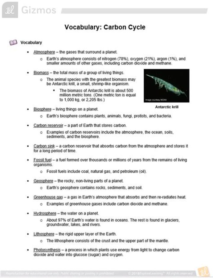 What are the two major sources of atmospheric carbon gizmo?