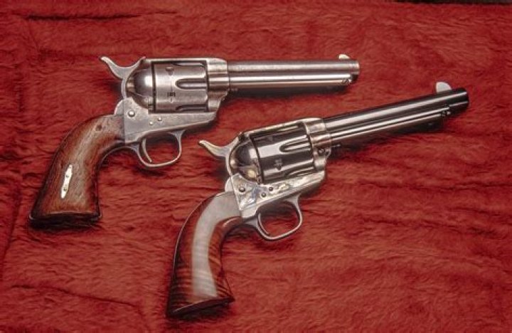 What caliber was the colt 6 shooter?