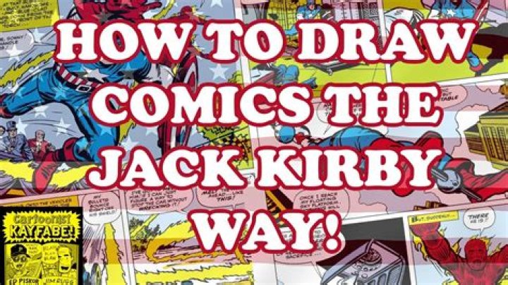 What comic characters did Jack Kirby create?