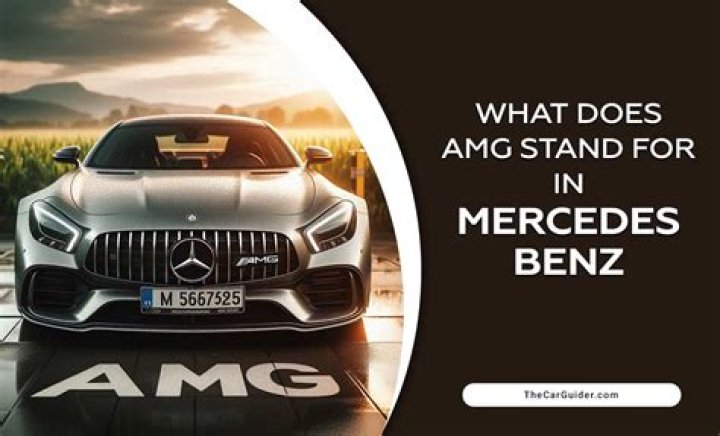 What does AMG line stand for?