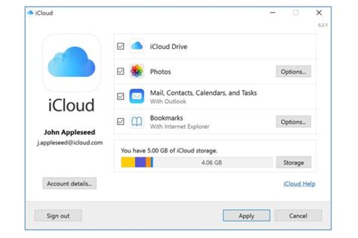 What does an iCloud do?