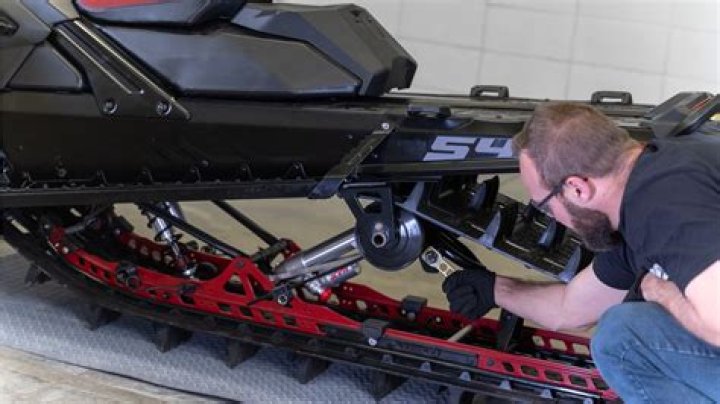What does the limiter strap do on a snowmobile?