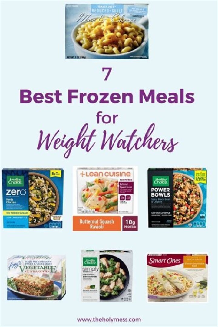 What frozen meals have Weight Watchers points?