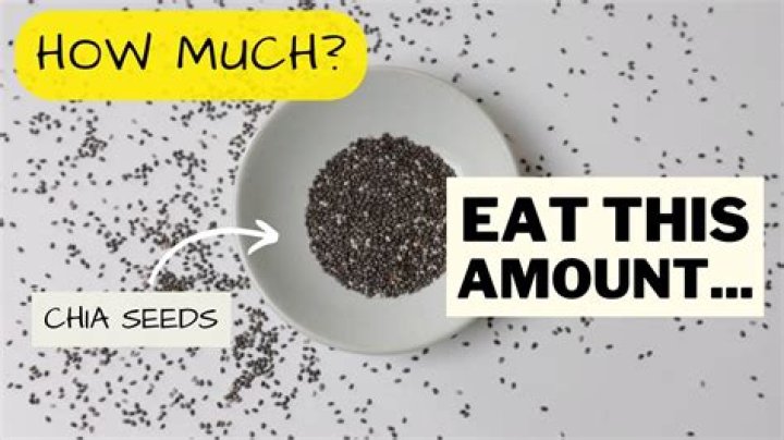 What happens when you eat too much chia seeds?